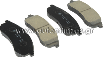 Brake pads MITSUBISHI L200  MDB2252, FBP4087, MR977365, MN102622