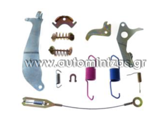 Replacement brake shoe repair kit  Mitsubishi L200  14018442L, 14018442R