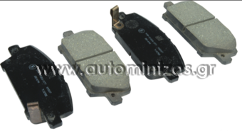 Brake pads HONDA CIVIC  FBP4083, MDB2791, 45022-SMG-E01, 45022-SMG-E00, 45022-SMG-E50