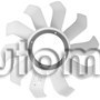 Φτερωτή ISUZU DMAX '07-'11 DIESEL/BENZINH 470mm (10 ΦΥΛΛΑ), 13.08.2400.07, 1308240007 8979441500, 8-97944-150-0