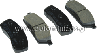 Brake pads SUBARU VIVIO   FBP4093, MDB1689, 26290-KC000, 26290-KC070