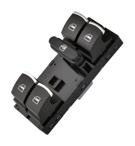 ΔΙΑΚΟΠΤΗΣ ΗΛΕΚΤΡΙΚΩΝ ΠΑΡΑΘΥΡΩΝ VW GOLF VI '09-'13/ GOLF PLUS '09-'14/ PASSAT '11-'15/ JETTA '10-/ TIGUAN '10-'11/ TIGUAN '11-'18/ TOURAN '10-'15/ CC '12-/ AMAROK '10- 4ΠΛΟΣ ΕΜΠΡΟΣ ΑΡΙΣΤΕΡΑ| 10PIN