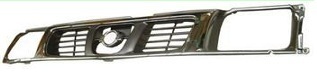 ΜΑΣΚΑ NISSAN D22 '98-'01 2WD/4WD ΧΡΩΜΙΟ