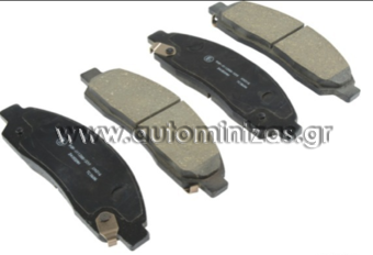 Brake pads ISUZU D-MAX  MDB2632, FBP1408, 8-97368-251-0, 8-97368-252-0, 8-98051-117-0, 8980511160
