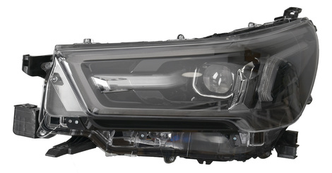 ΦΑΝΟΣ ΕΜΠΡΟΣΘΙΟΣ TOYOTA HILUX REVO '20- ΗΛΕΚΤΡΙΚΟΣ FULL LED BLACK ΜΕ ΜΟΤΕΡ E4 ΑΡΙΣΤΕΡΑ