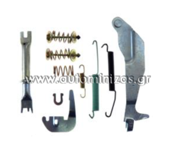 Replacement brake shoe repair kit  Mitsubishi L200  14018443L, 14018443R