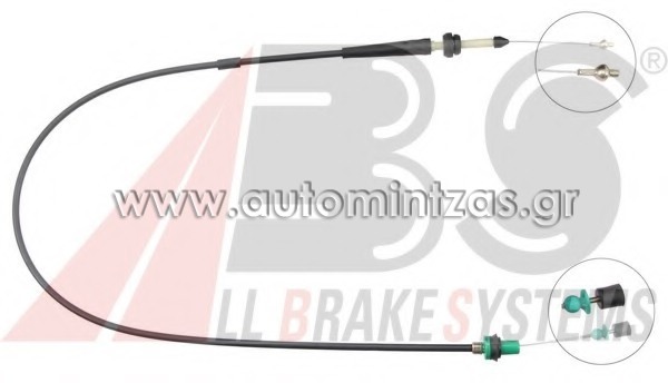 Throttle cables SEAT & VW  21023, 6N1721555A, 6X1721555A