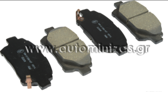 Brake pads TOYOTA IQ  MDB3031, FBP4021, 04465-74020