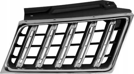 ΜΑΣΚΑ MITSUBISHI L200 '10-'14 ΔΙΠΛΟΚΑΜΠΙΝΟ ΧΡΩΜΙΟ/ΓΚΡΙ ΕΜΠΡΟΣ ΔΕΞΙΑ