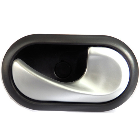 ΛΑΒΗ ΕΣΩΤΕΡΙΚΗ RENAULT CLIO III '05-'12/ MEGANE '02-'08/ SCENIC '03-'08/ TWINGO '07-/ MODUS '04-'12/ SMART FORTWO W453 '14- ΜΑΥΡΗ/ΑΣΗΜΙ ΔΕΞΙΑ