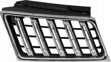 ΜΑΣΚΑ MITSUBISHI L200 '10-'14 ΔΙΠΛΟΚΑΜΠΙΝΟ ΧΡΩΜΙΟ/ΓΚΡΙ ΕΜΠΡΟΣ ΑΡΙΣΤΕΡΑ