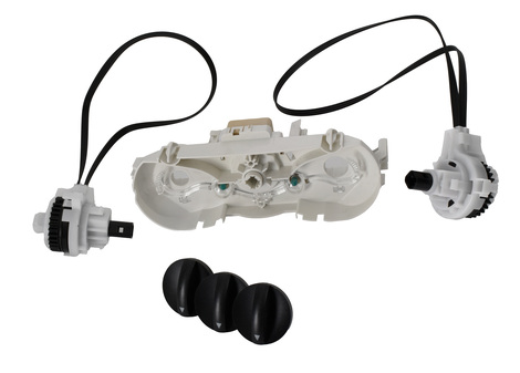 ΧΕΙΡΙΣΤΗΡΙΑ ΚΛΙΜΑΤΙΣΜΟΥ TOYOTA HILUX VIGO '05-'09/ '09-'12 ΚΟΜΠΛΕ (ΜΕ ΝΤΙΖΕΣ ΚΑΙ ΧΕΙΡΙΣΤΗΡΙΑ/ΚΟΥΜΠΙΑ)