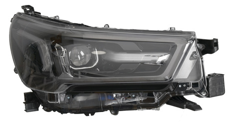 ΦΑΝΟΣ ΕΜΠΡΟΣΘΙΟΣ TOYOTA HILUX REVO '20- ΗΛΕΚΤΡΙΚΟΣ FULL LED BLACK ΜΕ ΜΟΤΕΡ E4 ΔΕΞΙΑ