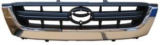 ΜΑΣΚΑ TOYOTA HILUX KDN165/170 '01-'05 4WD ΧΡΩΜΙΟ/ΜΑΥΡΗ