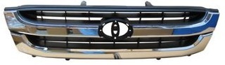 ΜΑΣΚΑ TOYOTA HILUX KDN145/150 '01-'05 2WD ΧΡΩΜΙΟ/ΜΑΥΡΗ
