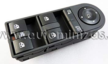 Electric window switches OPEL    6240447, 13228877, 6240382, 13215153, 0916248