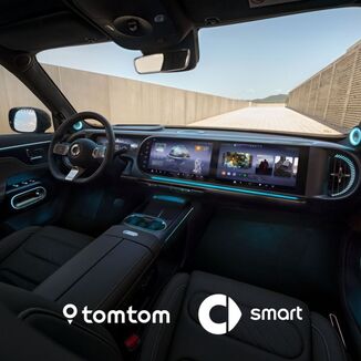 TomTom και smart: Μαζί για ένα πιο βιώσιμο μέλλον στην ηλεκτροκίνηση
