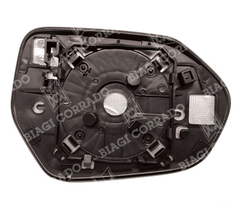 ΚΡΥΣΤΑΛΛΟ ΚΑΘΡΕΠΤΗ TOYOTA YARIS '20-/ PRIUS '16-/ COROLLA '19 (ΑΣΦΑΙΡΙΚΟ, ΘΕΡΜΑΙΝΟΜΕΝΟ, ΜΕ ΒΑΣΗ, ΧΡΩΜΙΟ) ΑΡΙΣΤΕΡΟ